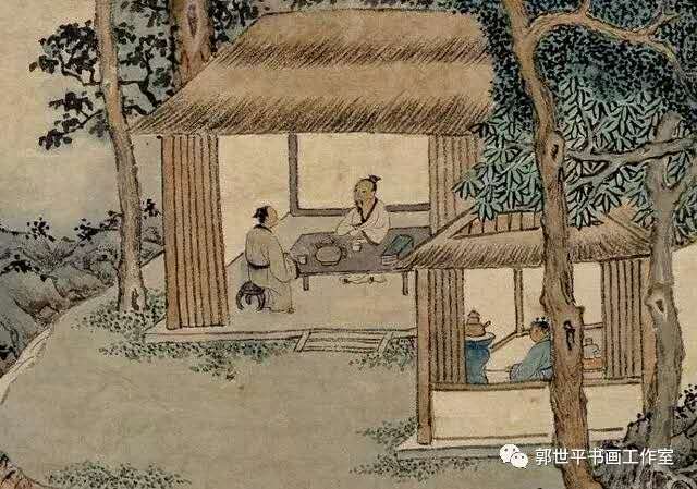 斯是陋室,惟吾德馨:山水画中的亭台楼阁茅庐人家